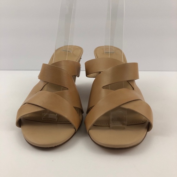 Nine West Wedge Sandals Womens 8.5 Jaclyn Tan - Picture 4 of 11